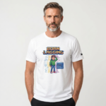 Arcade: Born Lagging Unisex Fitted T-Shirt