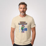 Arcade: Born Lagging Unisex Fitted T-Shirt - Image 4