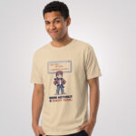 Arcade: Born Without a Cheat Code Unisex Fitted T-Shirt - Image 8