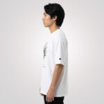 Brain Status: EMOTIONALLY JET LAGGED Oversized Organic T-Shirt - Image 5