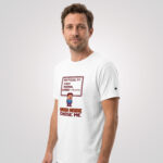 Arcade: Hard Mode Chose Me Unisex Fitted T-Shirt - Image 2