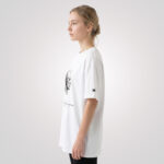 Brain Status: QUIET MODE Oversized Organic T-Shirt - Image 3