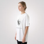 Brain Status: QUIET MODE Oversized Organic T-Shirt - Image 2