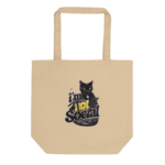 I'm Not Social Eco Tote Bag - Image 2