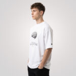 Brain Status: LOOPING Oversized Organic T-Shirt - Image 2