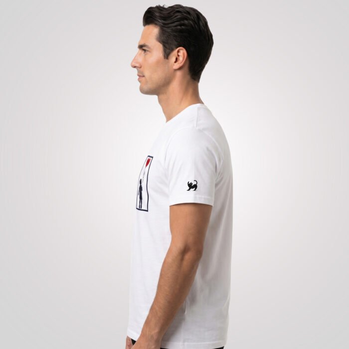 Miss You Mom: Unisex organic mid-light t-shirt - Image 4