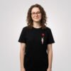 Miss You Mom: Unisex organic mid-light t-shirt - Image 2
