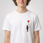 Miss You Mom: Unisex organic mid-light t-shirt - Image 4