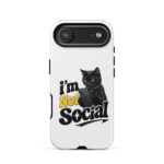 I'm Not Social iPhone Tough Case - Image 51