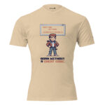 Arcade: Born Without a Cheat Code Unisex Fitted T-Shirt - Image 16