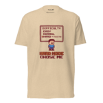 Arcade: Hard Mode Chose Me Unisex Fitted T-Shirt - Image 11