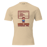 Arcade: Hard Mode Chose Me Unisex Fitted T-Shirt - Image 17