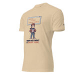Arcade: Born Without a Cheat Code Unisex Fitted T-Shirt - Image 18