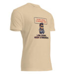 Arcade: Low Score, High Standards Unisex Fitted T-Shirt - Image 14