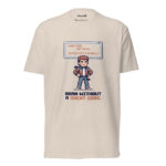 Arcade: Born Without a Cheat Code Unisex Fitted T-Shirt - Image 9
