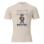 Arcade: Born Without a Cheat Code Unisex Fitted T-Shirt - Image 20