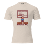 Arcade: Hard Mode Chose Me Unisex Fitted T-Shirt - Image 20