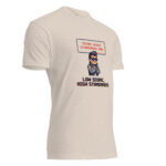 Arcade: Low Score, High Standards Unisex Fitted T-Shirt - Image 18
