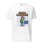 Arcade: Born Lagging Unisex Fitted T-Shirt - Image 11