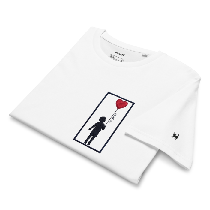 Miss You Mom: Unisex organic mid-light t-shirt - Image 5