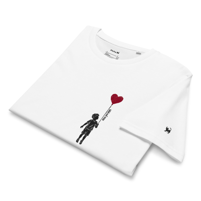 Miss You Mom Unisex organic mid-light t-shirt - Image 5