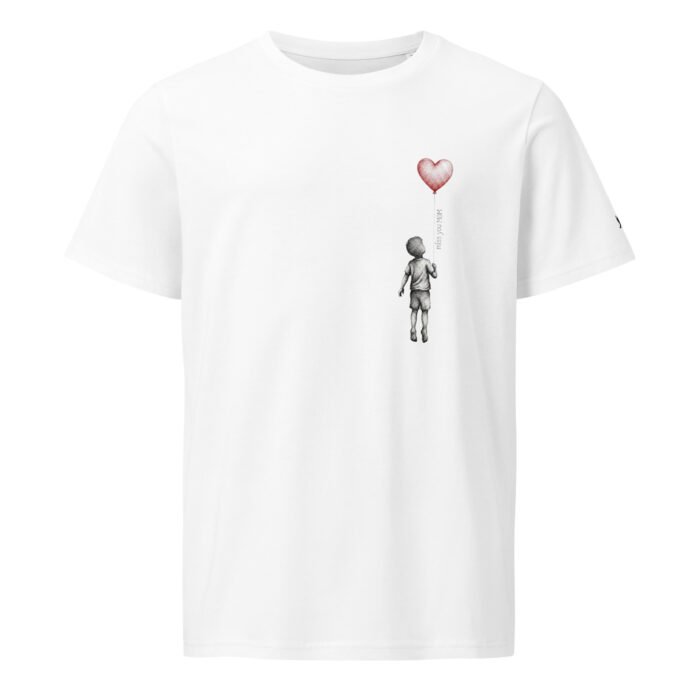 Miss You Mom Unisex organic mid-light t-shirt - Image 8
