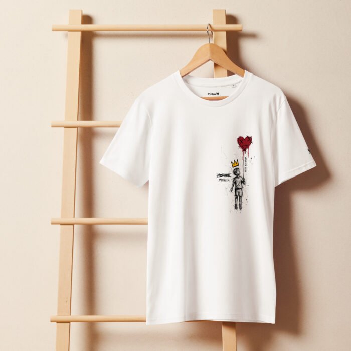Miss You Mom Unisex organic mid-light t-shirt - Image 6