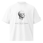 Brain Status: QUIET MODE Oversized Organic T-Shirt - Image 5