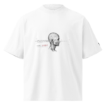 Brain Status: SIGNAL LOST Oversized Organic T-Shirt - Image 4