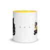 I'm Not Social Yellow Ceramic Mug - Image 2