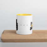 I'm Not Social Yellow Ceramic Mug - Image 5