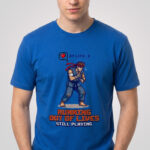 Arcade: Running Out of Lives Unisex Fitted T-Shirt - Image 2