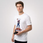 Arcade: Running Out of Lives Unisex Fitted T-Shirt - Image 3