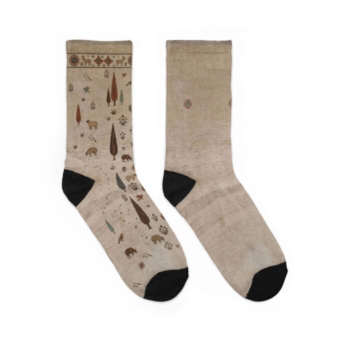 Persian Garden | Gabbeh Crew Socks - Image 3