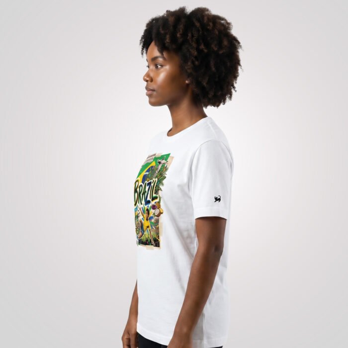 Brazil Beautiful Noise Unisex T-Shirt - Image 3