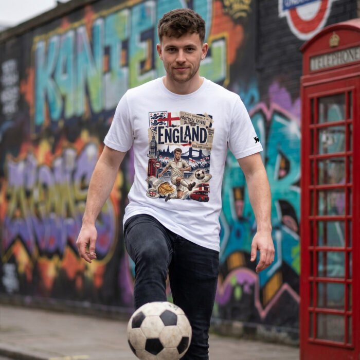 England Beautiful Noise Unisex T-Shirt - Image 4