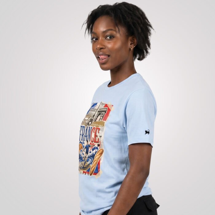 France Beautiful Noise Unisex T-Shirt - Image 3
