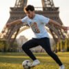 France Beautiful Noise Unisex T-Shirt - Image 4