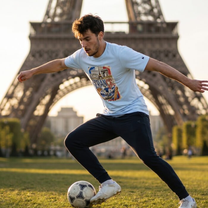 France Beautiful Noise Unisex T-Shirt - Image 4