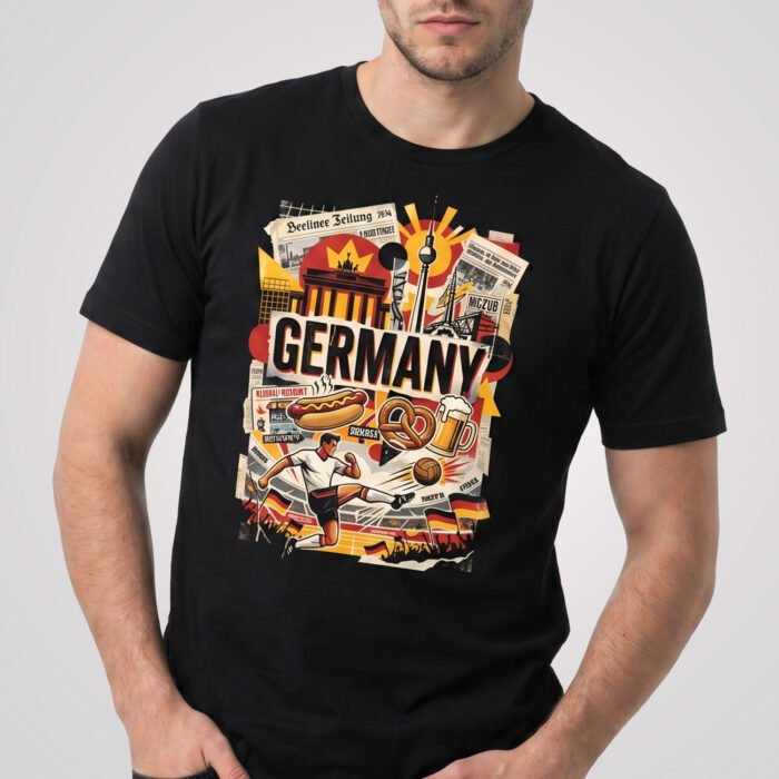 Germany Beautiful Noise Unisex T-Shirt - Image 40