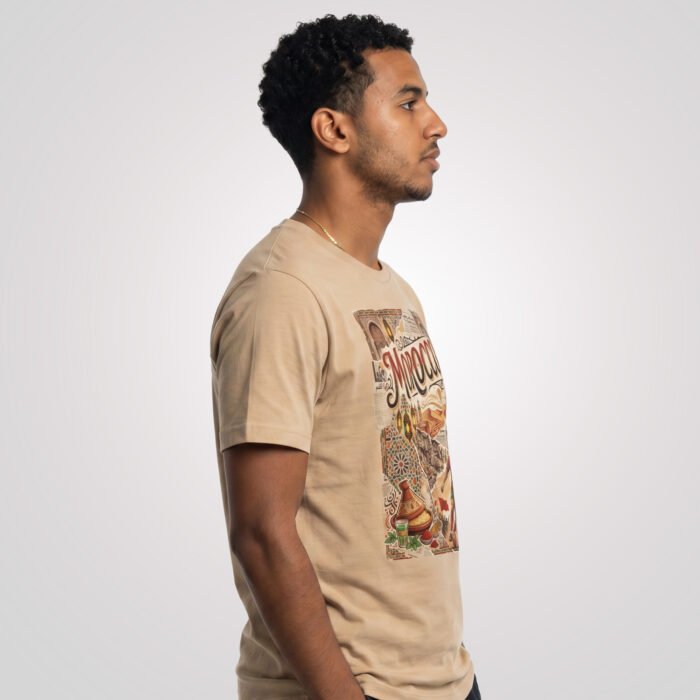 Morocco Beautiful Noise Unisex T-Shirt - Image 2