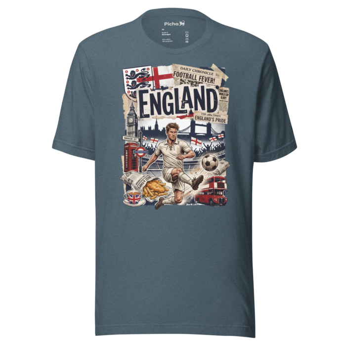 England Beautiful Noise Unisex T-Shirt - Image 21