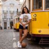 Portugal Beautiful Noise Unisex T-Shirt - Image 5