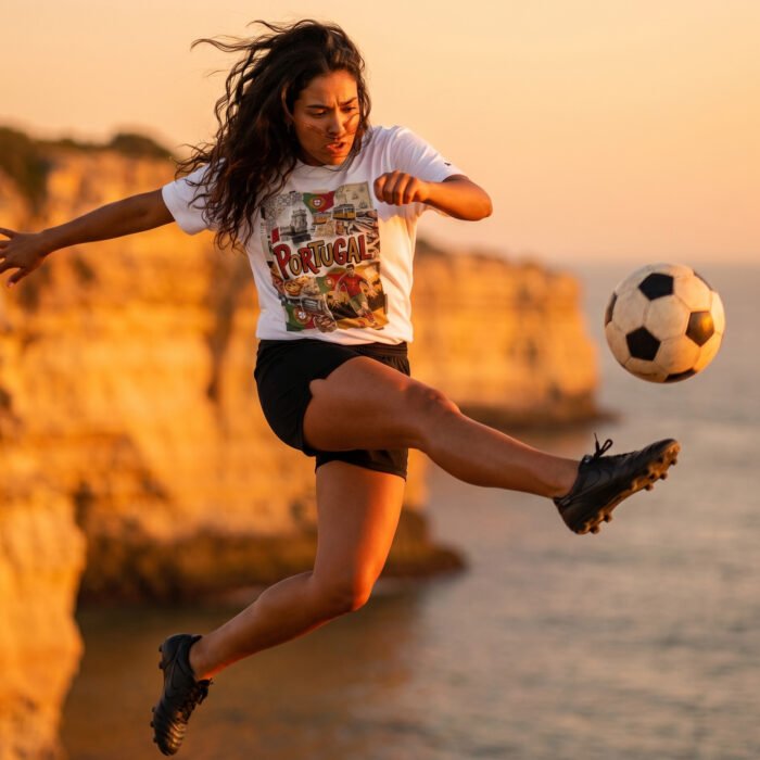 Portugal Beautiful Noise Unisex T-Shirt - Image 6
