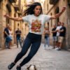 Spain Beautiful Noise Unisex T-Shirt - Image 5