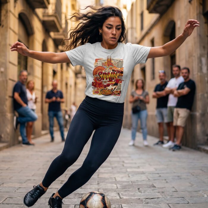 Spain Beautiful Noise Unisex T-Shirt - Image 5
