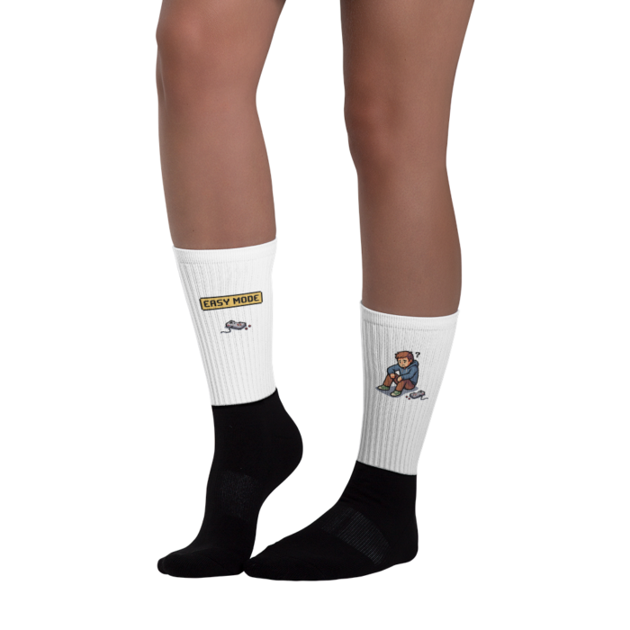 Arcade: I Keep Losing at Easy Mode Socks - Image 8