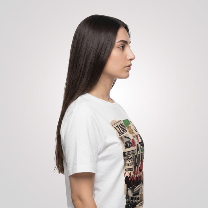 Iran Beautiful Noise Unisex T-Shirt - Image 4