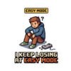 Easy Mode Loser Bubble-Free Sticker - Image 3