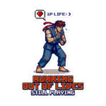 Running Out of Lives Bubble-Free Sticker - Image 4